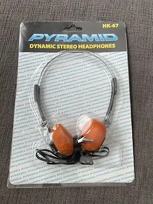 2 Pack Orange Headphones Prop Star Lord Walkman Guardians Of Galaxy Vintage • $17