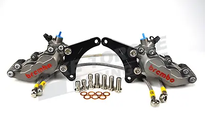 Brembo P4 30/34 Titanium Caliper Conversion Kit For Yamaha YZF1000 R1 98-03 • $893.37