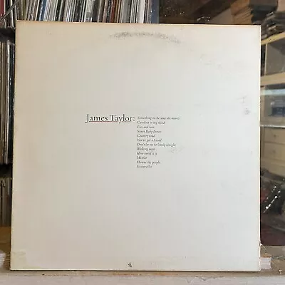 [ROCK/POP]~EXC LP~JAMES TAYLOR~Greatest Hits~[Original 1976~WARNER BROS~Issue] • $20