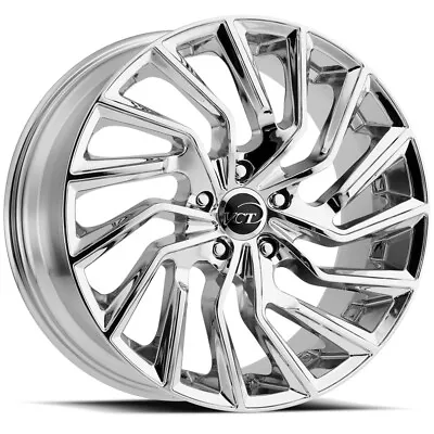 VCT V81 20x8.5 5x120 +40mm Chrome Wheel Rim 20  Inch • $313.99