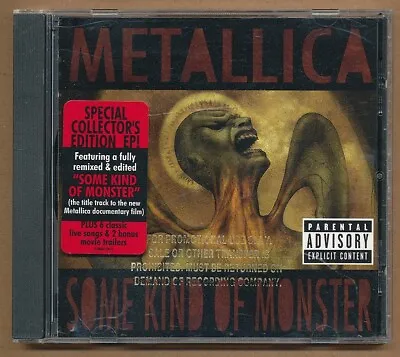 Metallica - Some Kind Of Monster [PA] RARE Promo Issue CD W/ Hype Sticker • $15