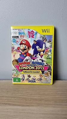 Mario & Sonic At The London 2012 Olympic Games Nintendo Wii Complete PAL • $19.99