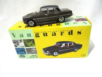 Corgi Vanguards Rover P6 3500 V8  Mexico Brown   VA06505   • £32