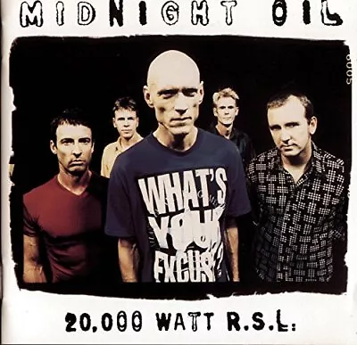 20000 Watt Rsl - The Midnight Oil Collection -  CD S8VG The Cheap Fast Free Post • £3.49