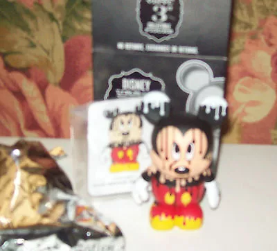 HTF Disney  3  Paint Drip Mickey Vinylmation Urban 4 Chaser  • $299