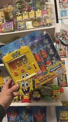 SpongeBob SquarePants™ Rock Bottom Mini Vending Machine Set • $25