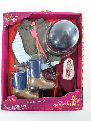 Our Generation Well Groomed Horse Riding Dressage Outfit Fits 18  Doll NEW! • $56.62