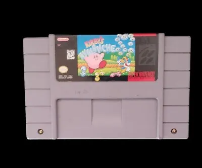 Vintage Kirby's Avalanche Super Nintendo SNES Game Cartridge SNS PQ USA • $24.95