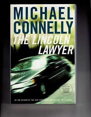 The Lincoln Lawyer / Michael Connelly - ADV READING COPY In PB ~ AS NEW • $17.99