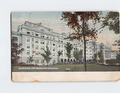 Postcard Battle Creek Sanatorium Battle Creek Michigan USA • $3.49