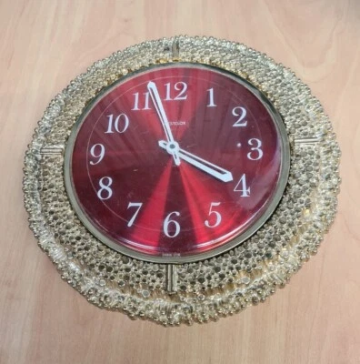 £9.99 • Buy Westclox Metamec Sun Wall Clock