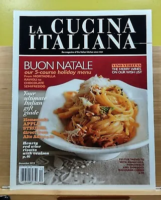 La Cucina Italiana DEC 2012 BOUN NATALE Our 5-Course Holiday Menu  • $15.96