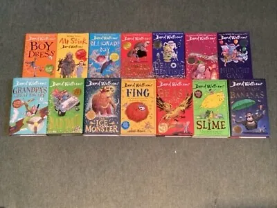 David Walliams Book Collection (Set Of 14) • £30