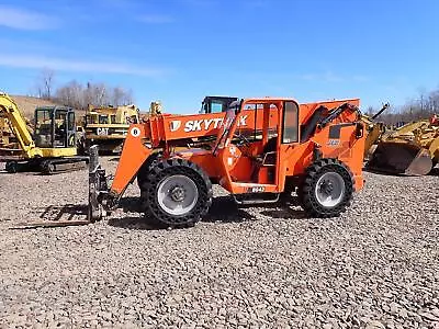 2011 Skytrak 8042 Telehandler Forklift SUPER CLEAN! Solid Tires Cummins Diesel • $45500