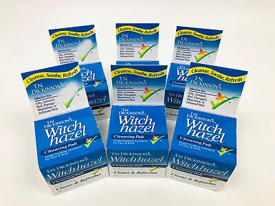 T.N. Dickinson's Witch Hazel Cleansing Refreshing Skin Pads 6-Pk 60 Pads Each • $28.95