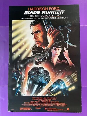 Blade Runner The Director's Cut Original One Sheet D/s Rolled Movie Poster 1992 • $110