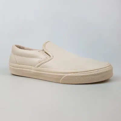 Women's VANS 'Off The Wall Slip ON' Sz 8.5 US Shoes Beige | 3+ Extra 10% Off • $48.99