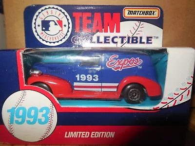 1993 Montreal Expos Team Car By Matchbox- White Rose • $39