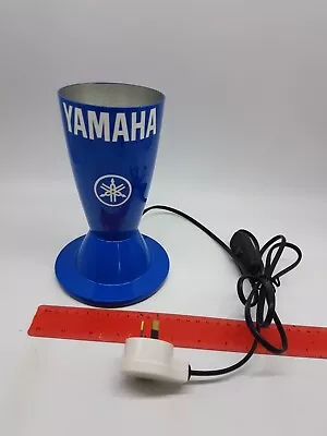 Blue Yamaha Up Light Desk Lamp - Vintage Retro Style • $34.95