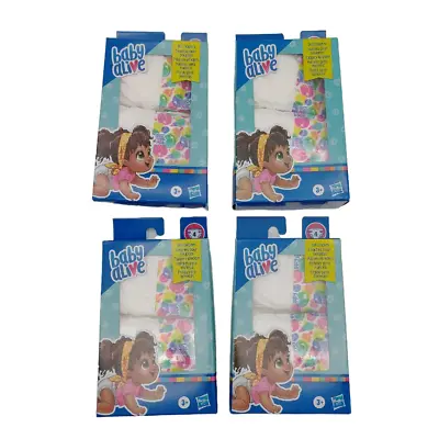 Baby Alive Doll Diaper Refill - 16 Diapers In Total - 4 Boxes Of 4 Diapers! • $29.05