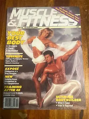 MUSCLE & FITNESS Bodybuilding Magazine CORY EVERSON & JIMMY DEMELO 10-88 • $6.49