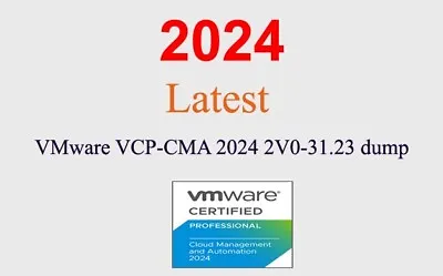 VMware VCP-CMA 2V0-31.23 Dump GUARANTEED (1 Month Update) • $20