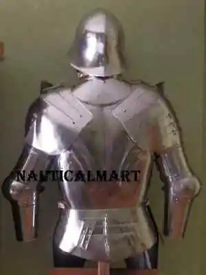 Medieval Knight Warrior Spanish Half Suit Of Armor Cuirass Morion Helmet • $295.08