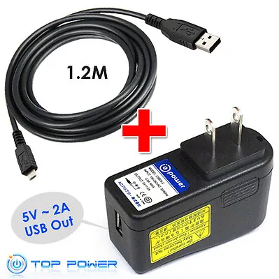 $11.59 • Buy Fr Sony EReader Ericsson Xperia Neo Cell Phone Tab USB Ac Adapter Charger Supply
