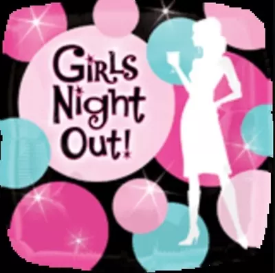 Bachelorette Party Supplies Girls Night Out Foil Balloon Decoration (45 Cm) • $8.95