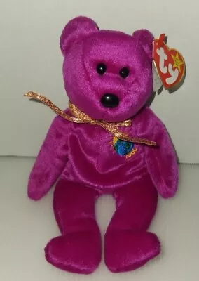 Rare Ty Beanie Baby Millennium/Millenium The Bear Retired W/ Errors Jan 1 -1999 • $7.46