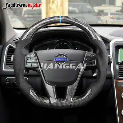  Carbon Fiber Steering Wheel For Volvo S60 L XC60 V40 V60 XC60 S80 No Paddle • $999