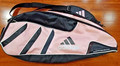 Adidas  Barricade Tour  Tennis Racquet Bag. Ideal For Racquet Storage Pink & Blk • $39.99