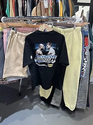 Vintage UFC Ultimate Fighter Rampage Vs Forrest Double Sided T Shirt Size XL • $99.99