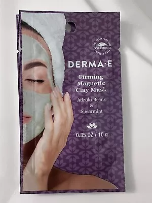 Derma E  Firming Magnetic Clay Mask Adzuki Beans And Spearmint 0.35 Oz/10 G • $8.99