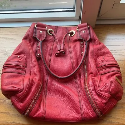 Etienne Aigner Pink Genuine Leather Handbag • $25