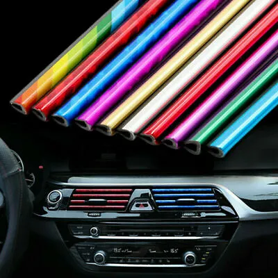 $6.26 • Buy 10PCS 20cm Air Conditioner Outlet Vent Decor Strips For Car Interior Accessories