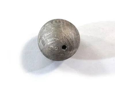 Iron Meteorite Muonionalusta Sweden Nice Sphere With Hole 30.0 Grams • $149.99