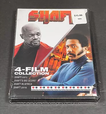 ✨ SHAFT  ✨ 4-Film Collection 💥 DVD 3-Disc Set 💥 NEW • $14.99