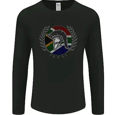South Africa Bodybuilding Gym Training African Mens Long Sleeve T-Shirt • £9.99