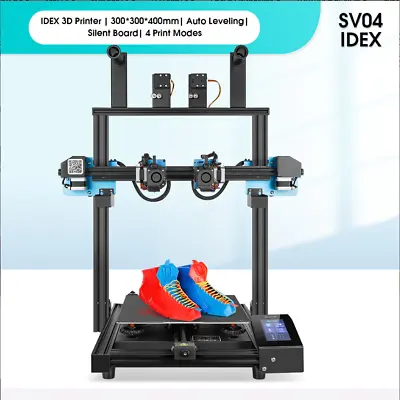 £189 • Buy Unrepaired Sovol SV04 IDEX 3D Printer 300x300x400mm Auto Leveling TMC2209 Board