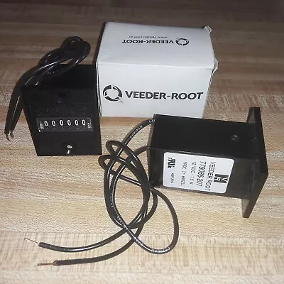 Veeder Root COUNTER 779086-207 Panel Mount Totalizer 12V 1.5W NON-RESET 6-DIGIT • $12.99