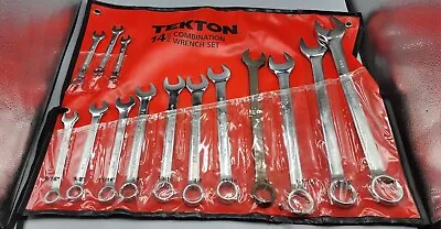 Tekton 13 Piece Combination Wrench Set + 1 Mac Tools Wrench • $26