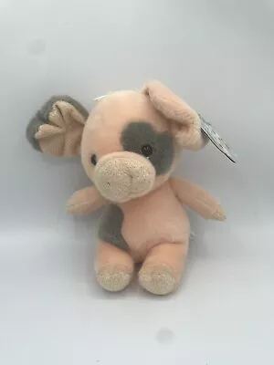 Aurora Plush Pink Pig Stuffed Animal 8  Oink And Mooty Toy • $14.25