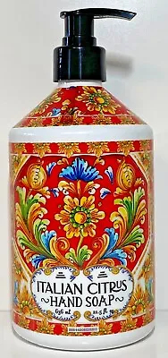 SICILIAN DERUTA Hand Soap 4 Different Scents To Choose From !!! 21.5 Oz • $13.99