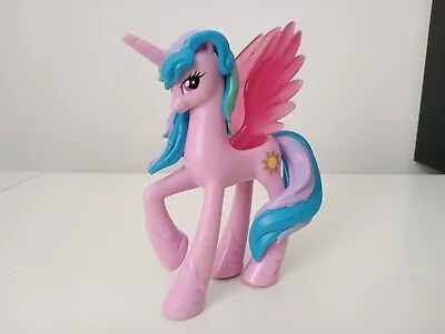 My Little Pony Princess Celestia 5  PVC Figure Horse Pegasus Toy Hasbro 2010 MLP • $9.99