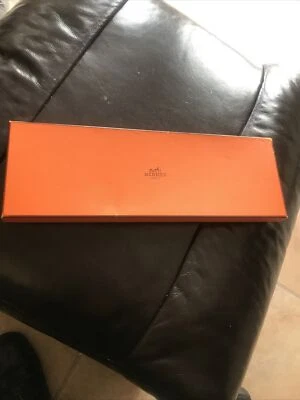 £7.99 • Buy Hermes Box Empty For Tie Size 38 X 12/5 X 2/5cm