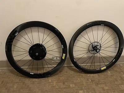 ENVE SES 4.5AR Disc Wheelset I9 Hub E*Thirteen Cassette Shimano Ultegra Rotors • $2500