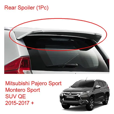 For Mitsubishi Pajero Montero Sport Rear Roof Spoiler Tailgate Painted 2015-17 + • $226.90