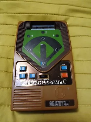 Mattel Classic Baseball Handheld Electronic Game Works • $12.99