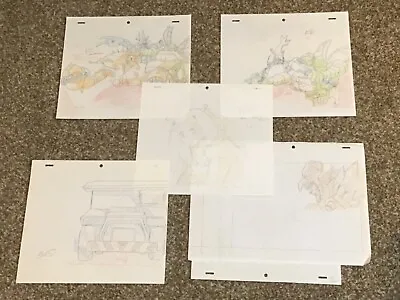 5 Original Transformers Beast Wars Animation Production Art Pencil Drawings • $19.95